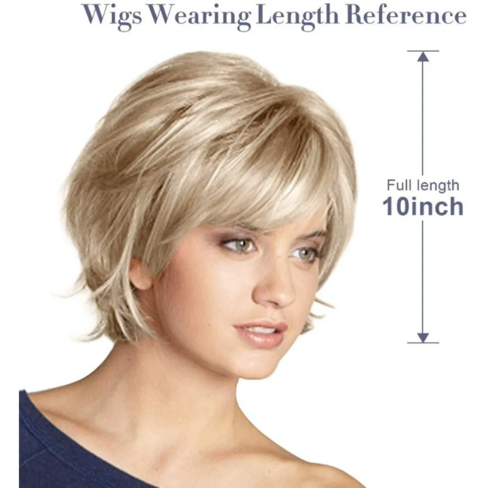 Blooming Hair layered Bang Wig